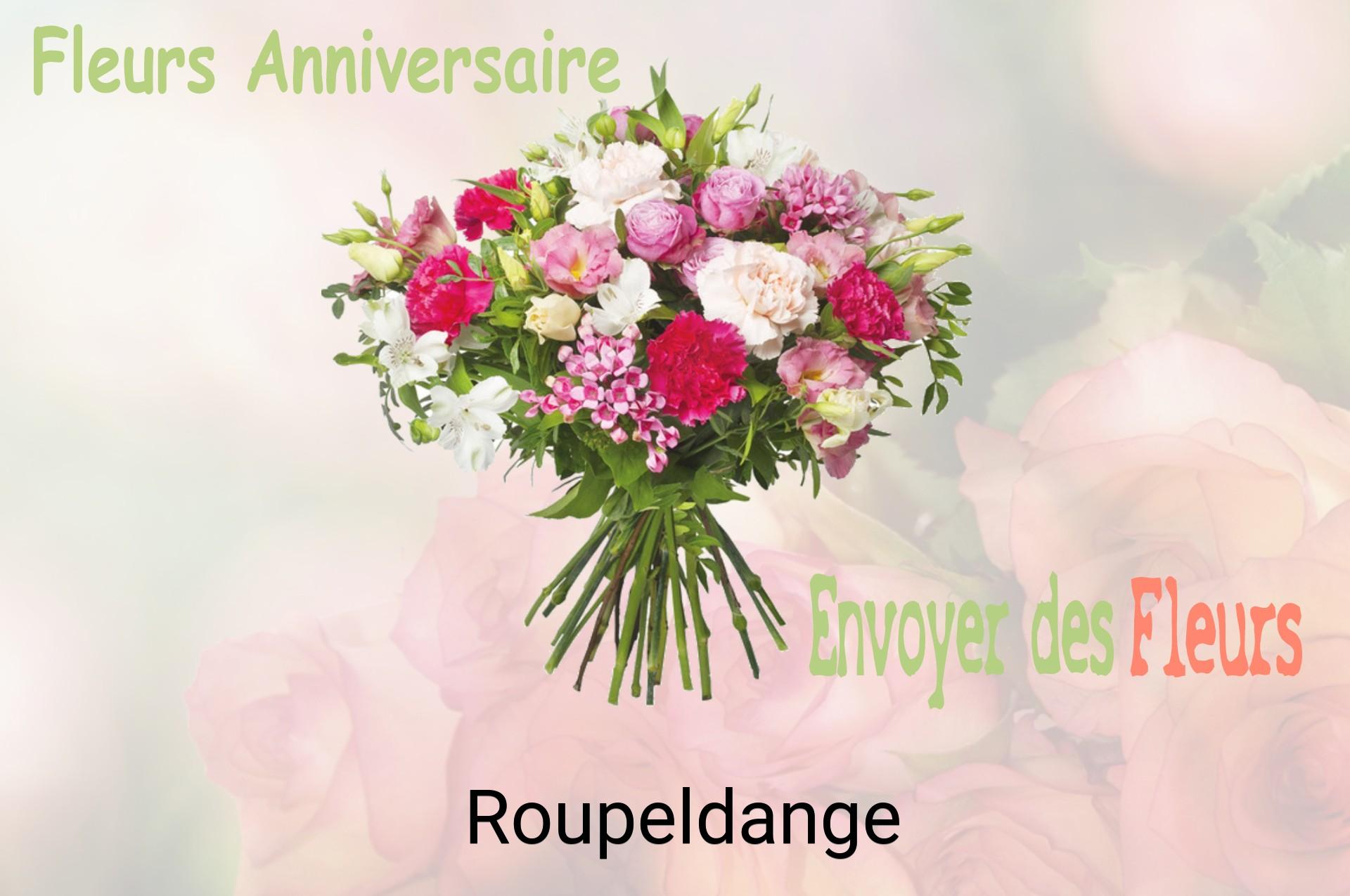 Bouquet de fleurs d’anniversaire livré à Roupeldange